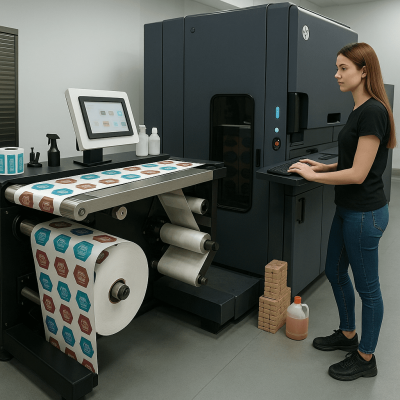 Medientechnologin Druck